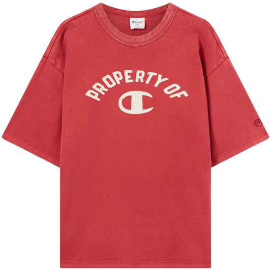 Maglietta Champion Collegiate Tee ROSSO
