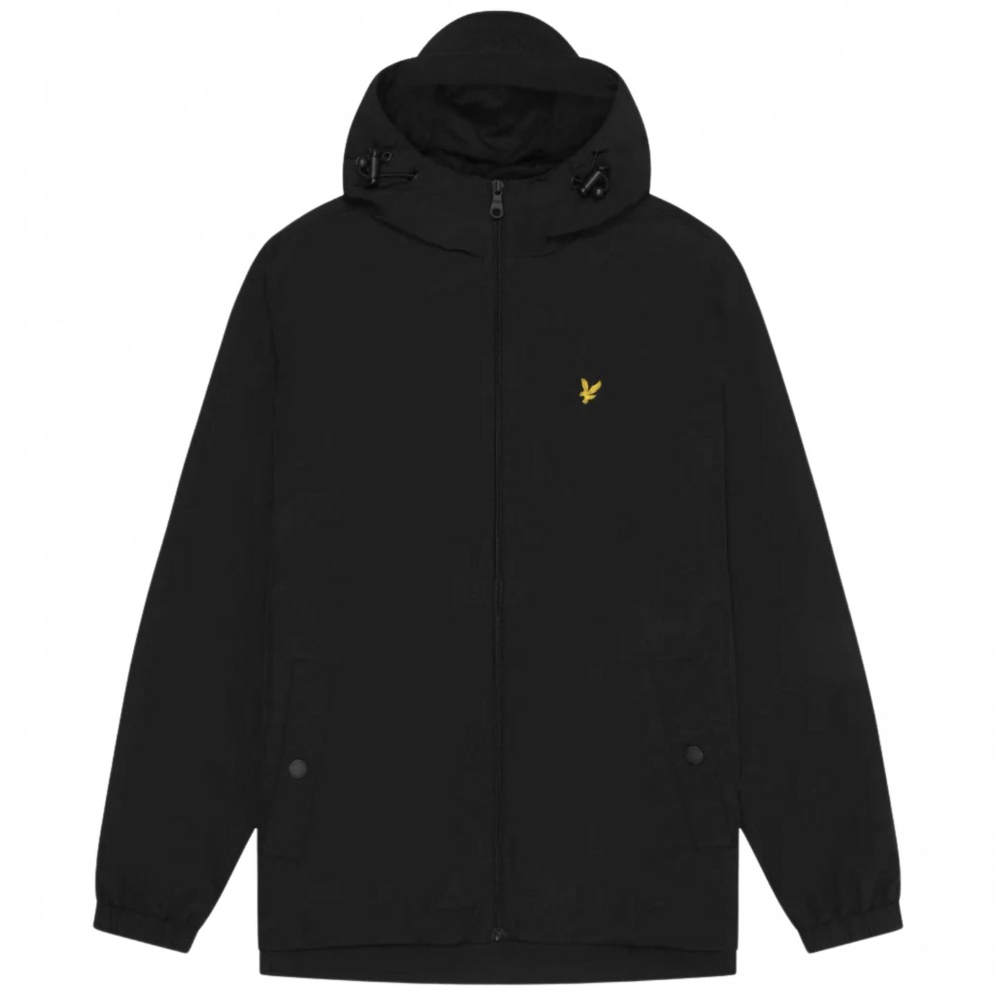 Giubbino Lyle & Scott Zip Through Hooded Jacket NERO