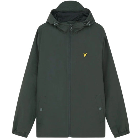 Giubbino Lyle & Scott Zip Through Hooded Jacket