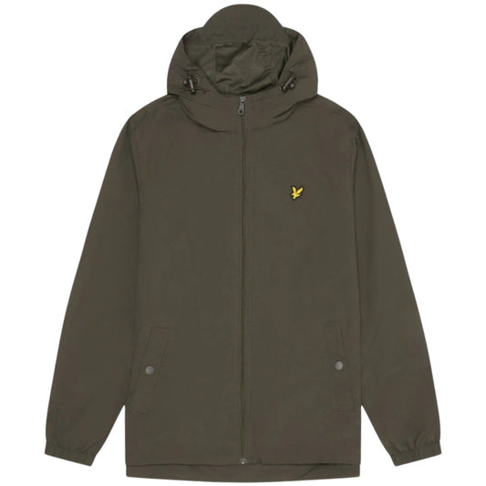 Giubbino Lyle & Scott Zip Through Hooded Jacket