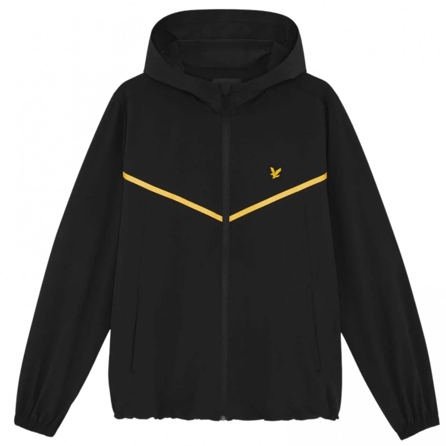 Giacca Lyle & Scott Striped Track Jacket NERO