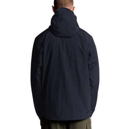 Giubbino Lyle & Scott Zip Through Hooded Jacket BLU NAVY