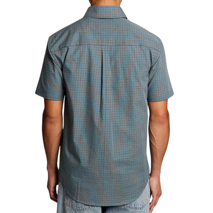 Camicia Lyle & Scott Fie Check SS Shirt DENIM