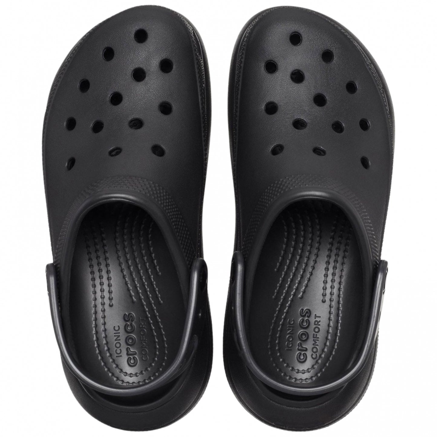 Ciabatta Crocs Classic Crush Clog NERO