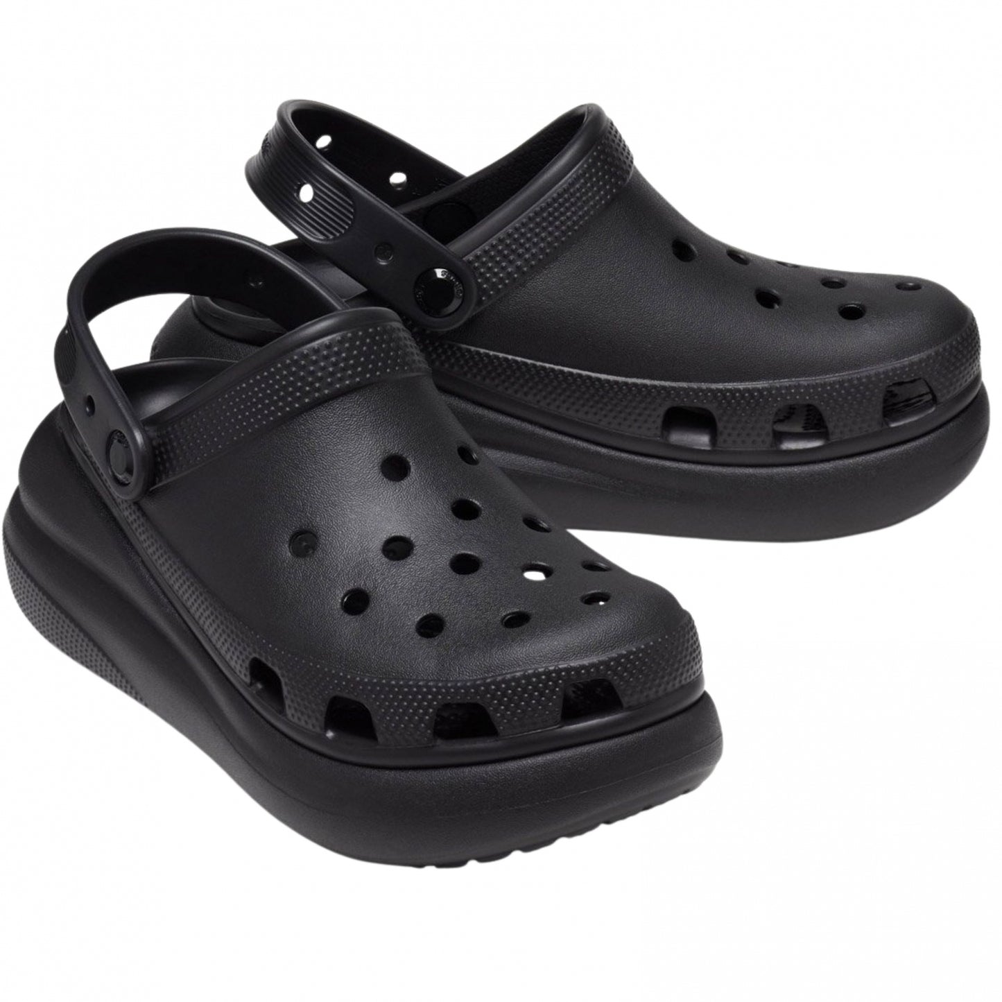 Ciabatta Crocs Classic Crush Clog NERO