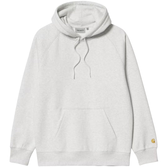 Felpa Carhartt WIP Hooded Chase Sweat GRIGIO