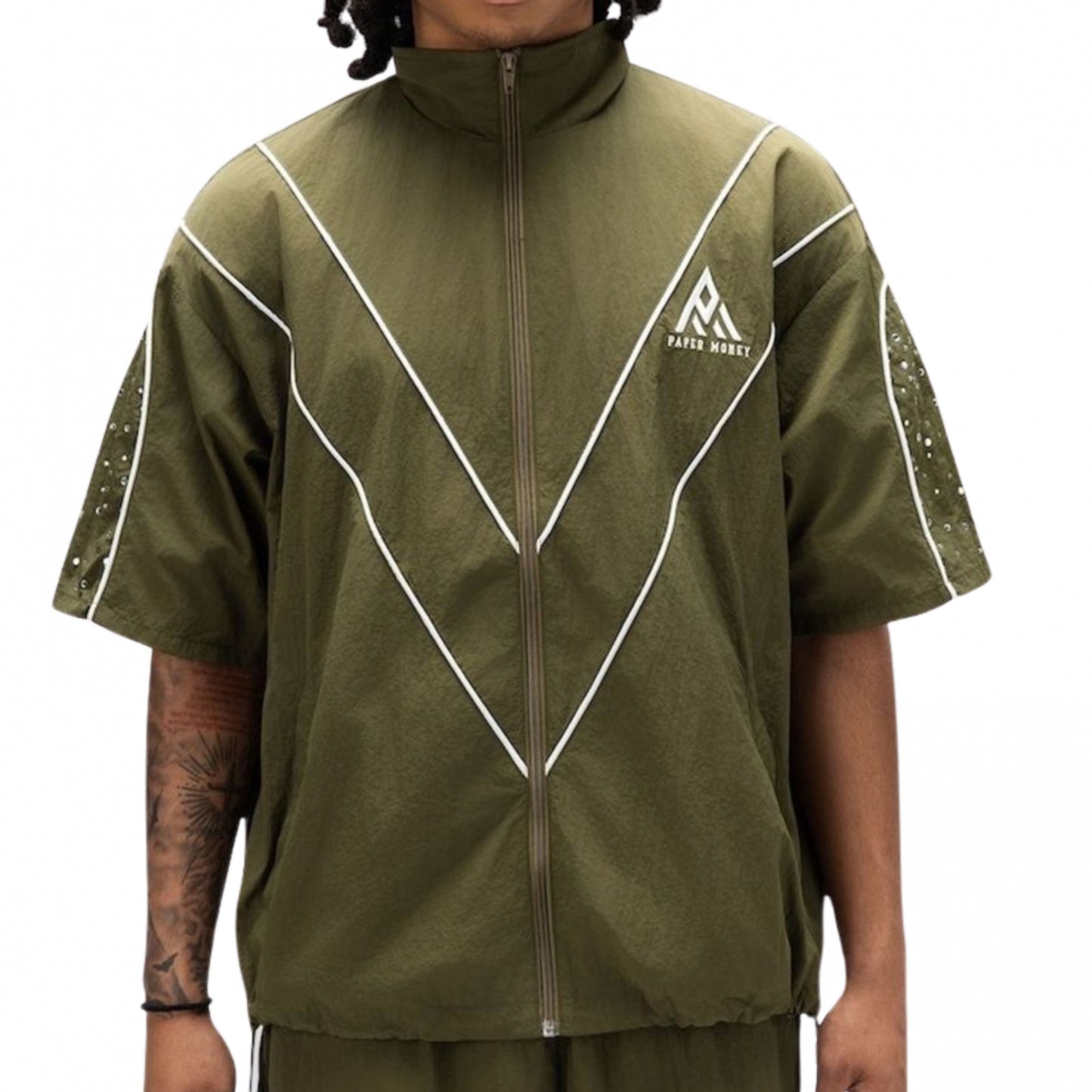 Camicia Paper Money Apex Zip Top