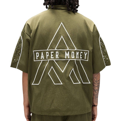 Camicia Paper Money Apex Zip Top