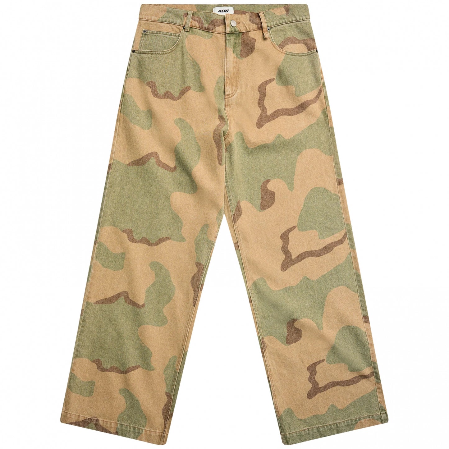 Jeans Alis Bam Wide Fit Jeans CAMOUFLAGE