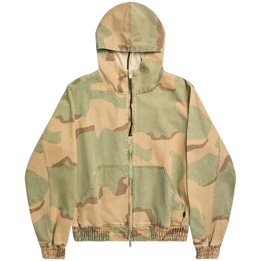Giacca Alis Cochet Hooded Jacket w. Zip CAMOUFLAGE