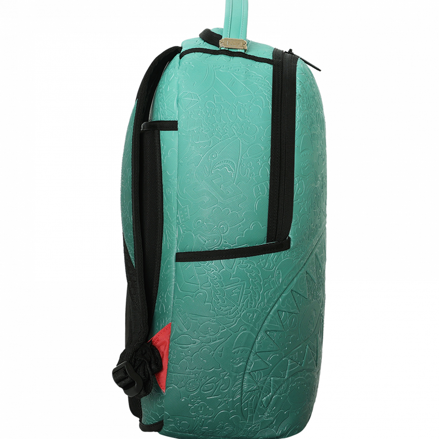 Zaino Sprayground Turquoise Doodle Emboss Backpack UNICO