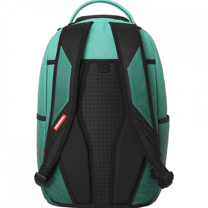 Zaino Sprayground Turquoise Doodle Emboss Backpack UNICO