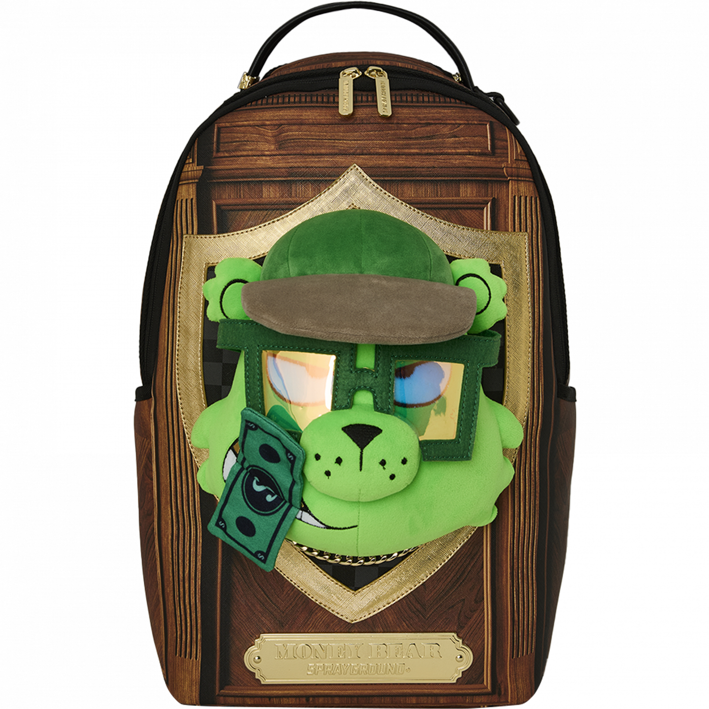 Zaino Sprayground Mounted Moneybear Head Backpack UNICO