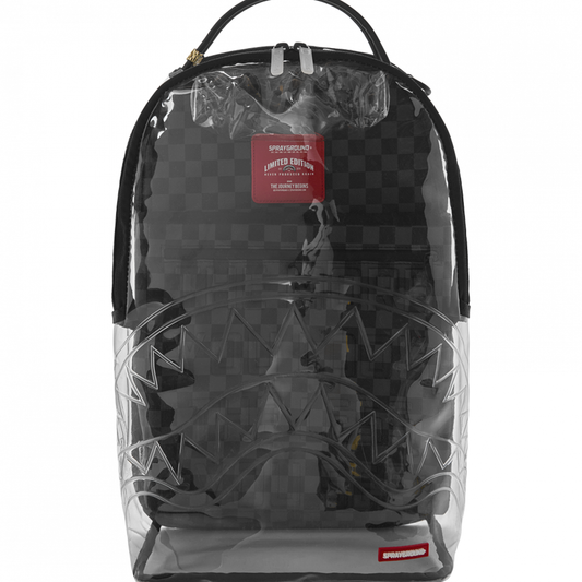 Zaino Sprayground Hidden Message Clear Backpack UNICO