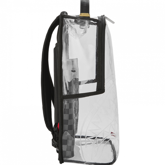 Zaino Sprayground Hidden Message Clear Backpack UNICO