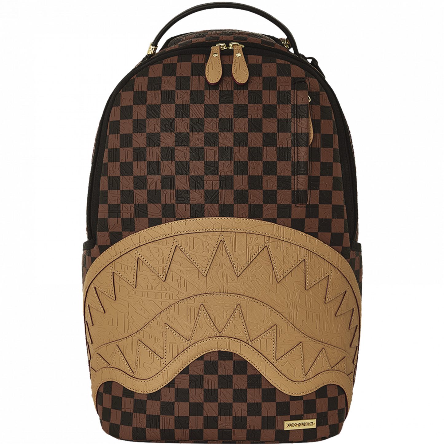 Zaino Sprayground Embossed Check Brown Backpack UNICO