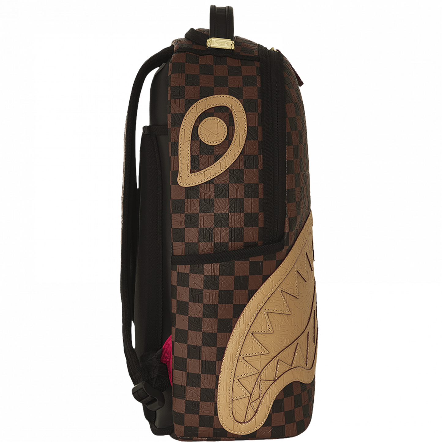 Zaino Sprayground Embossed Check Brown Backpack UNICO