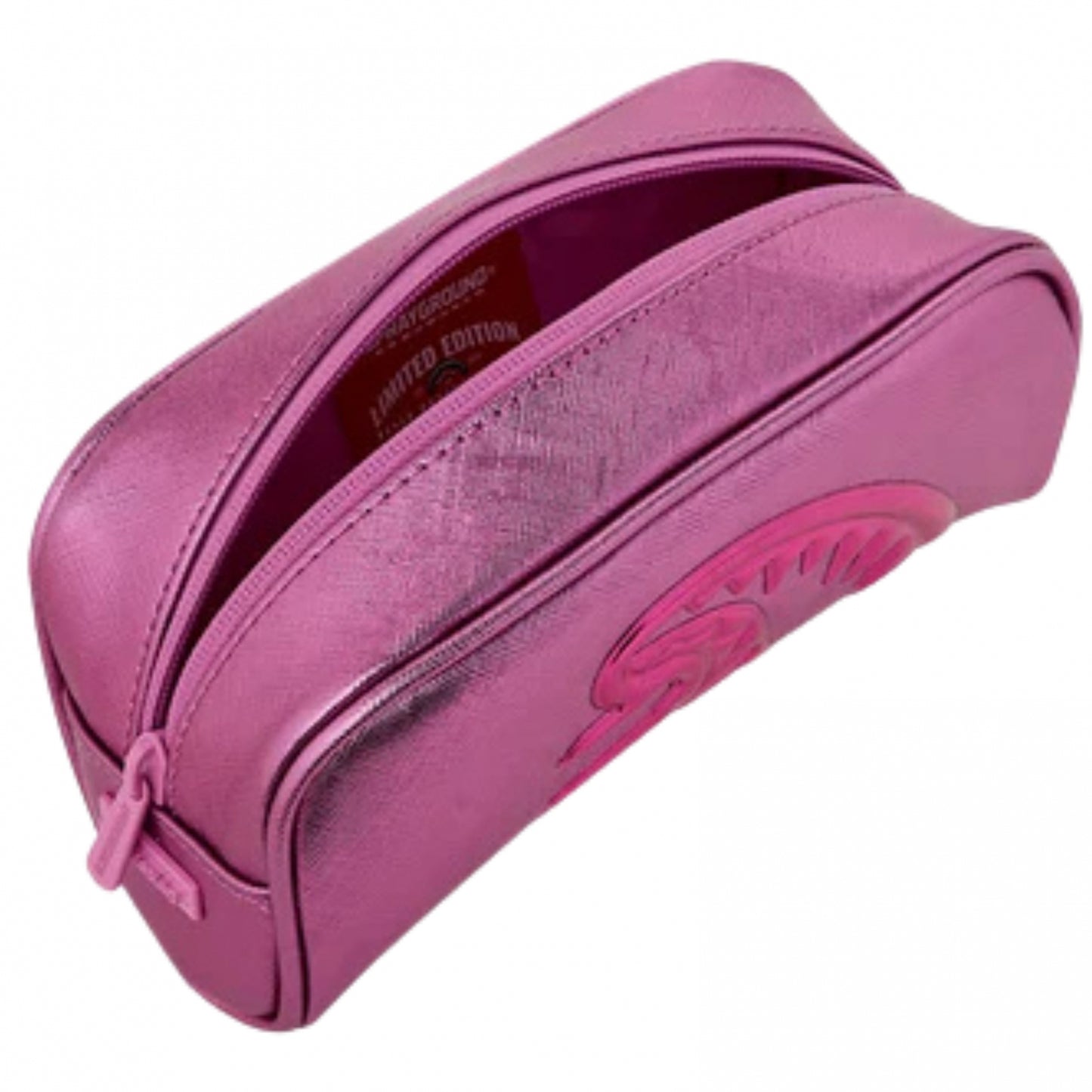Astuccio sprayground Metallic Pink Metallic Drip Pouch
