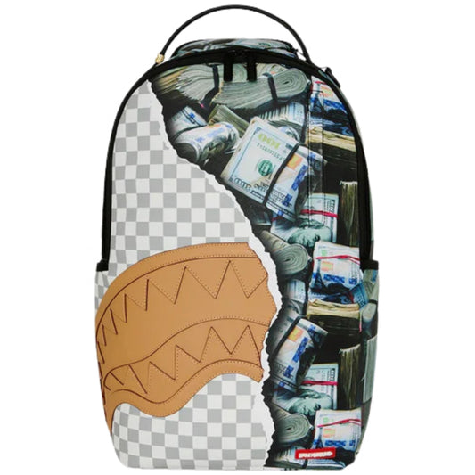 Zaino Sprayground Cream Check Full of Cash Backpack