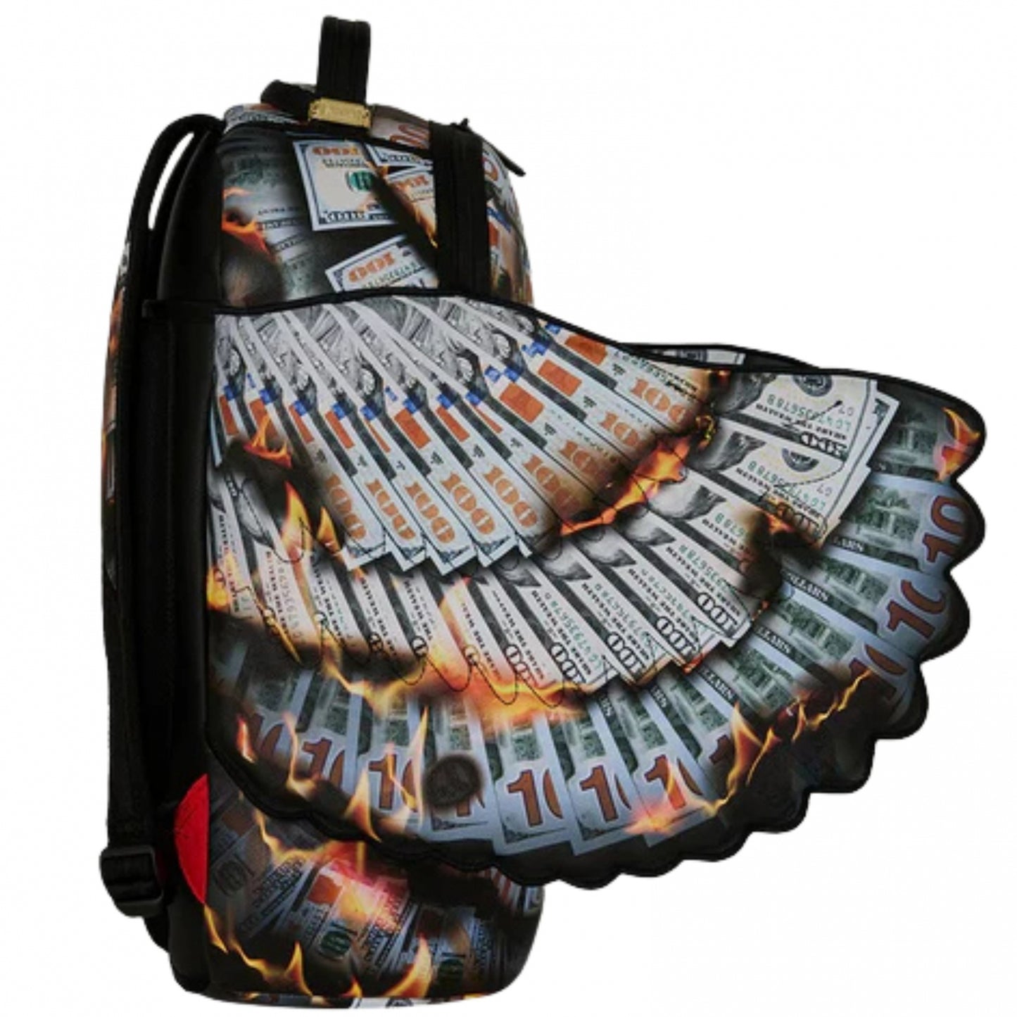 Zaino Sprayground Scorching Money Feathers Backpack
