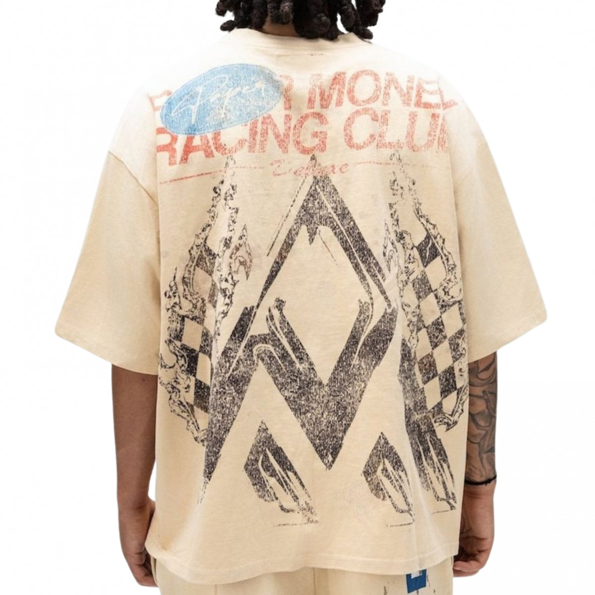 Maglietta Paper Money Racing Club Tee CREMA