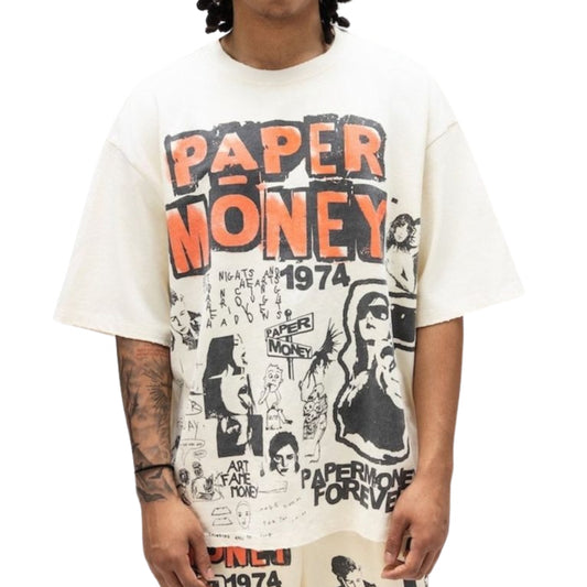Maglietta Paper Money Forever Tee CREMA