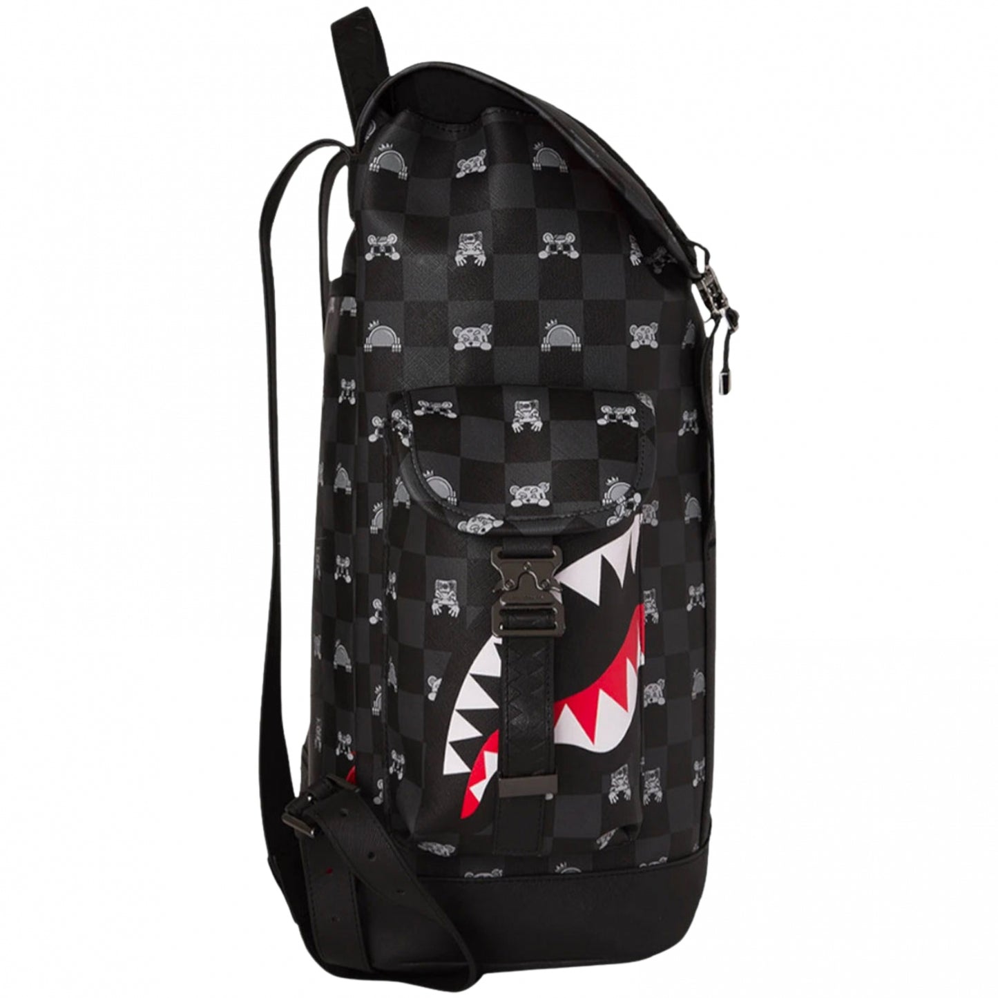 Zaino Sprayground Peeking Character Check Monte Ca UNICO