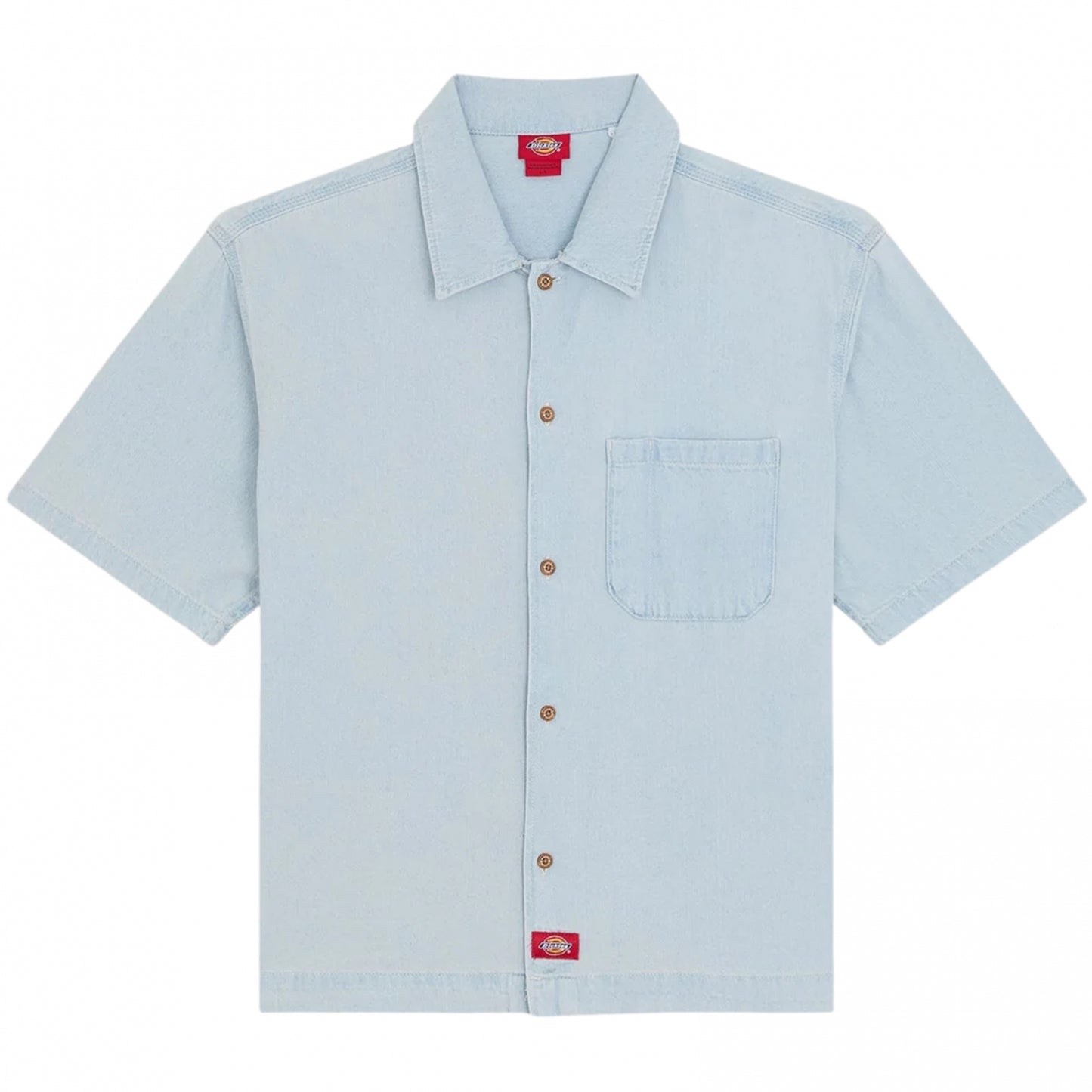Camicia Dickies Denim SS Shirt DENIM