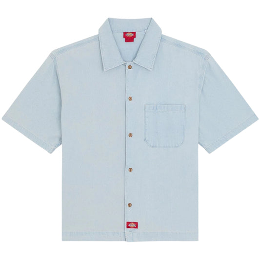 Camicia Dickies Denim SS Shirt DENIM