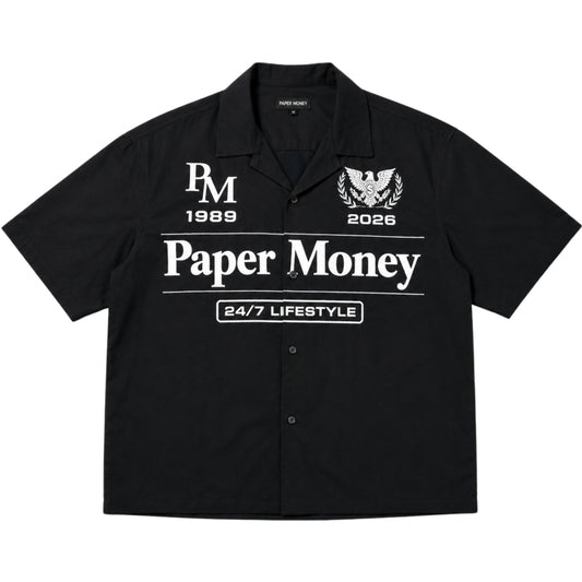 Camicia Paper Money Grand Prix Shirt NERO