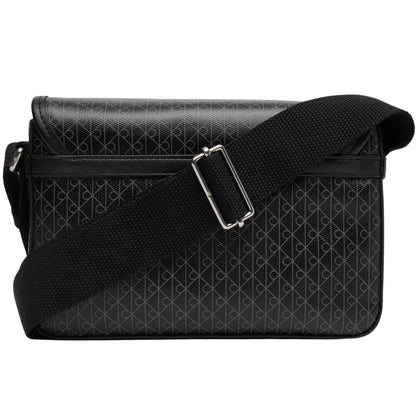 Marsupio Calvin Klein Emblem AOP Coated Small NERO