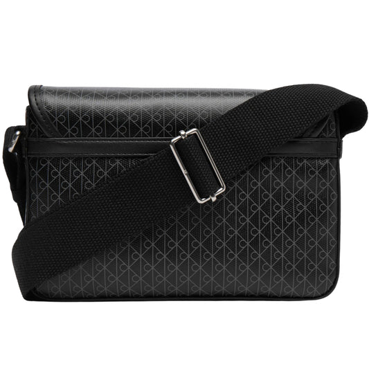Marsupio Calvin Klein Emblem AOP Coated Small NERO