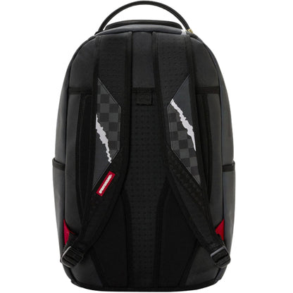 Zaino Sprayground Center Rip Revealing Gray Check UNICO