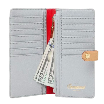 Portafoglio Sprayground Embossed Cream Check Singl UNICO