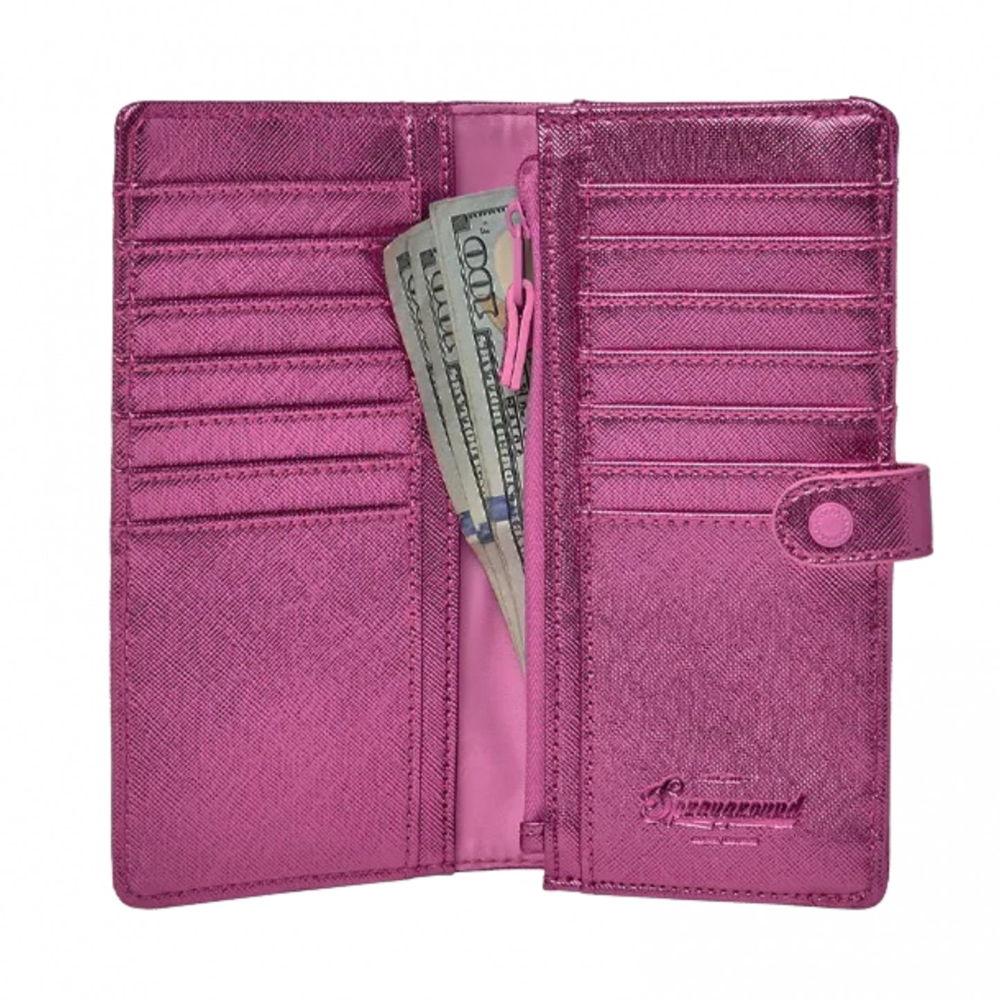 Portafoglio Sprayground Metallic Pink Metallick Dr UNICO
