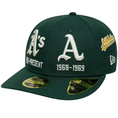 Cappello New Era 59Fifty MLB All Over Patch OAKATH UNICO