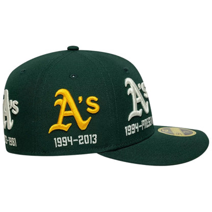 Cappello New Era 59Fifty MLB All Over Patch OAKATH UNICO