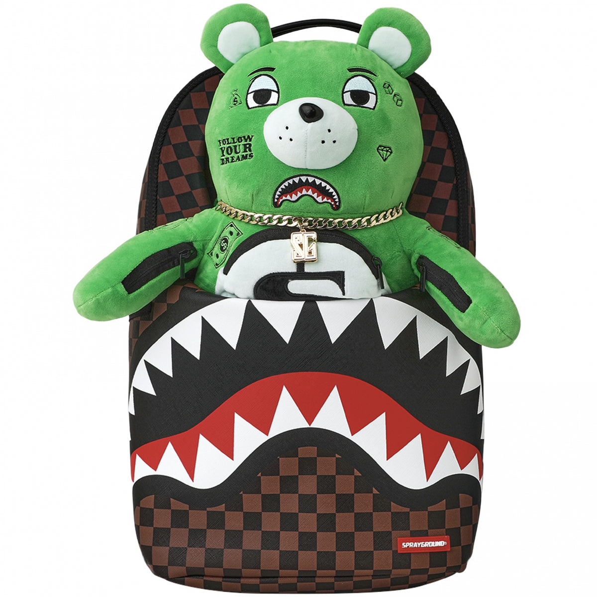 Zaino Sprayground BEAR POUCH 2N1 BACKPACK UNICO
