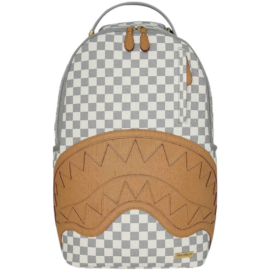 Zaino Sprayground EMBOSSED CREAM CHECK BACKPACK UNICO