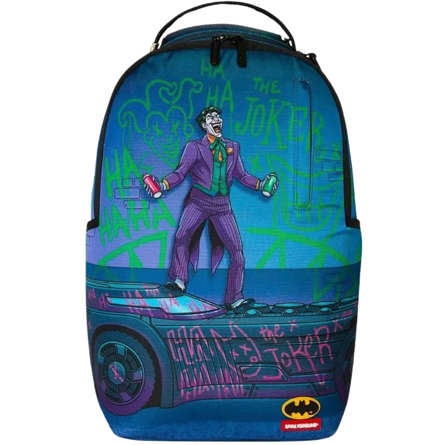 Zaino Sprayground DC Joker Tagged Up Batmobile Bac UNICO