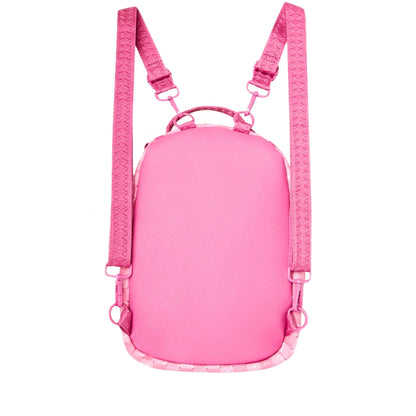Zainetto Sprayground Pink New Check Faces Mini Bac UNICO