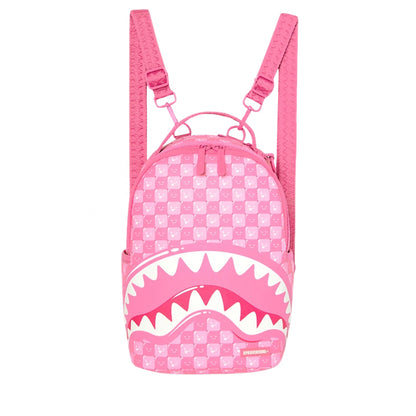 Zainetto Sprayground Pink New Check Faces Mini Bac UNICO