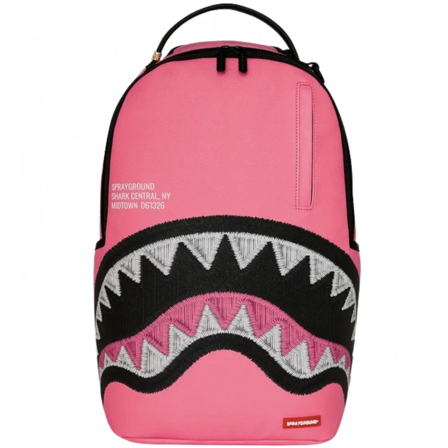Zaino Sprayground Shark Central Pink Embossed Back UNICO