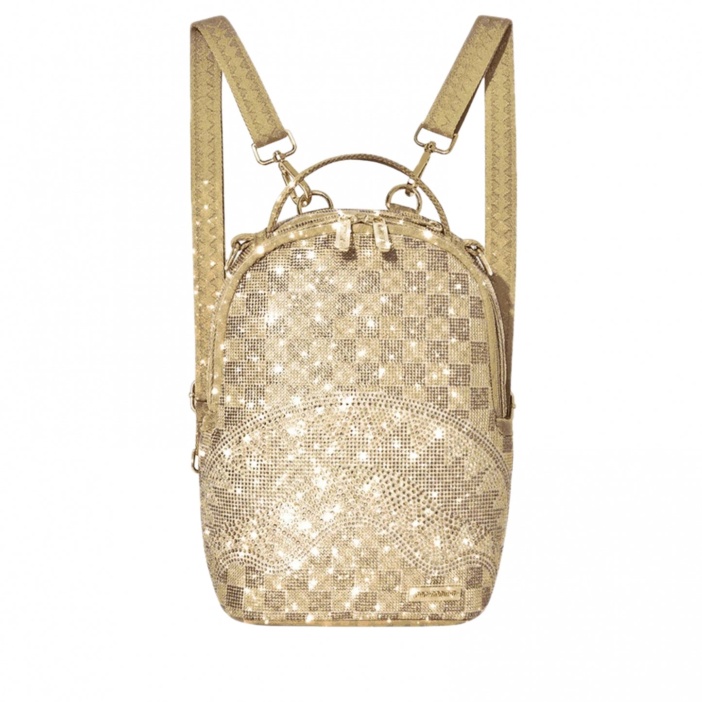 Zainetto Sprayground 2 Tone Gold Trinity Mini Back UNICO