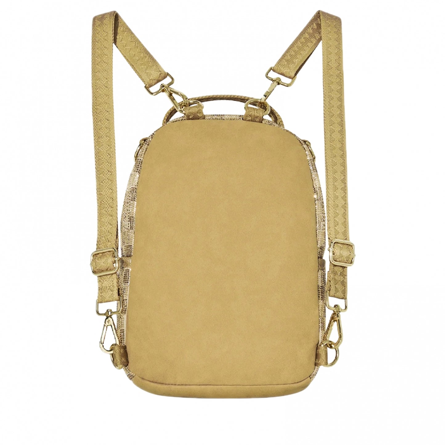 Zainetto Sprayground 2 Tone Gold Trinity Mini Back UNICO
