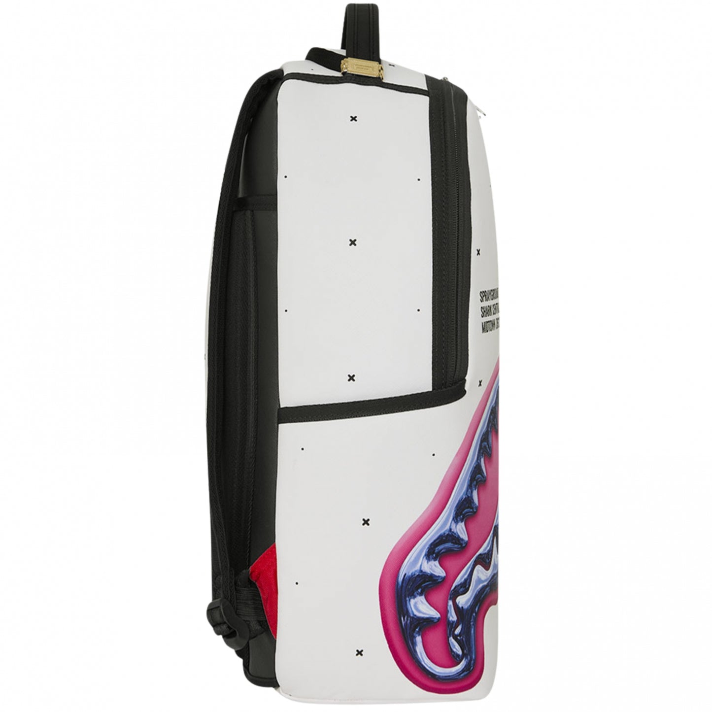 Zaino Sprayground Shark Central Liquid Chrome UNICO