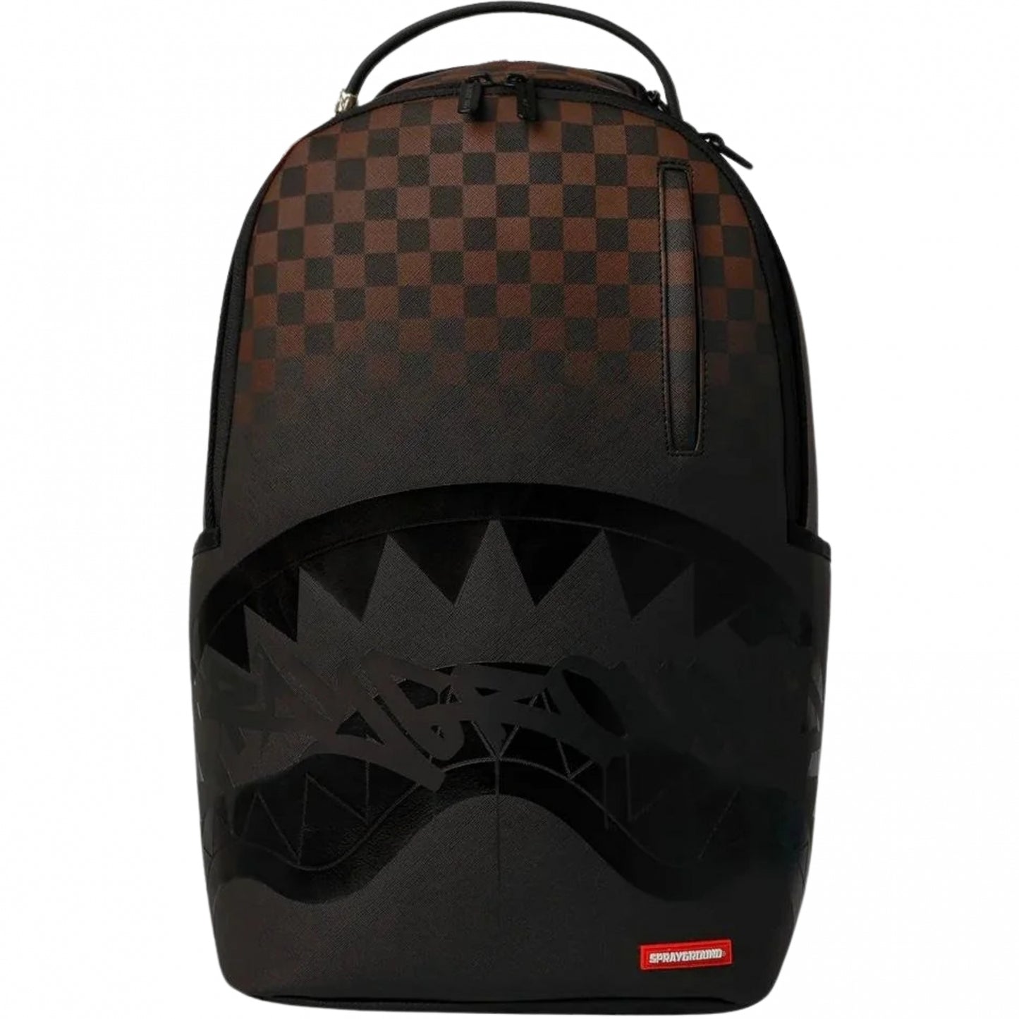 Zaino Sprayground Brown Check Ghost Drip Backpack UNICO