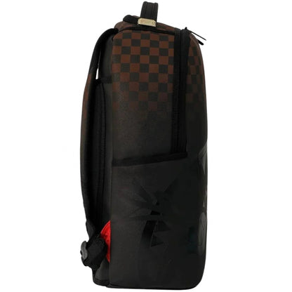 Zaino Sprayground Brown Check Ghost Drip Backpack UNICO