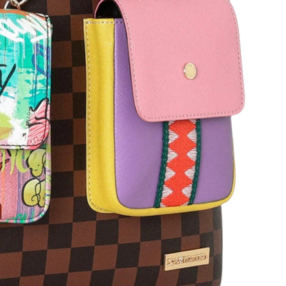 Zaino Sprayground Hanging Pockets Mix Up Backpack UNICO