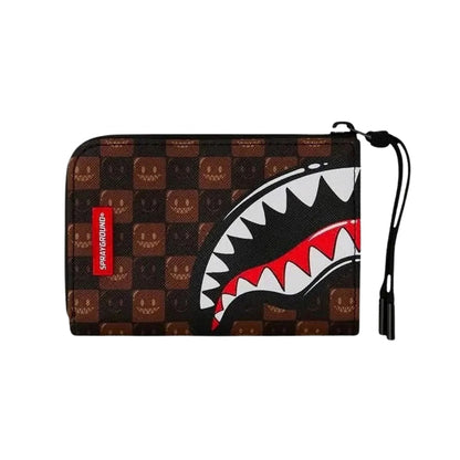 Portafoglio Sprayground Sharks In Paris Wtf Bubble UNICO